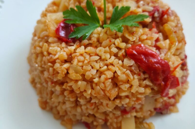 Sebzeli Bulgur Pilavı